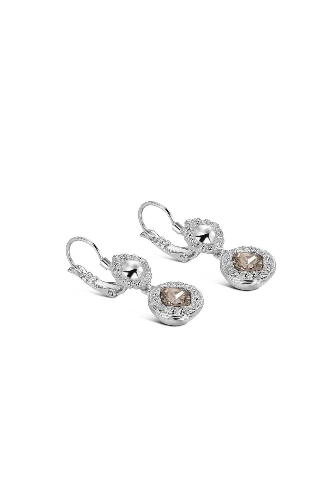 Newbridge Silverware Jewellery Tiamo Light Peach Earrings Store