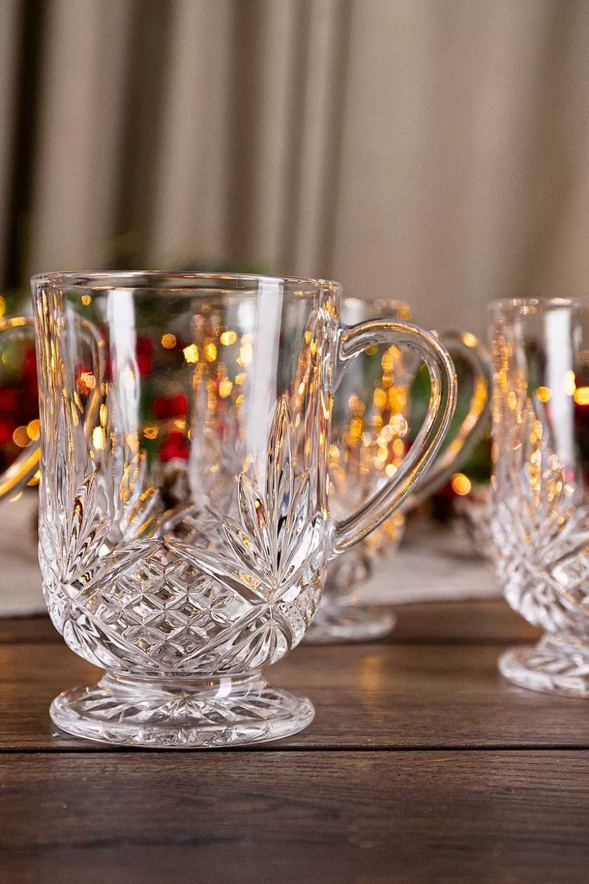 Killarney Crystal Trinity Crystal Mugs S/4 Shop