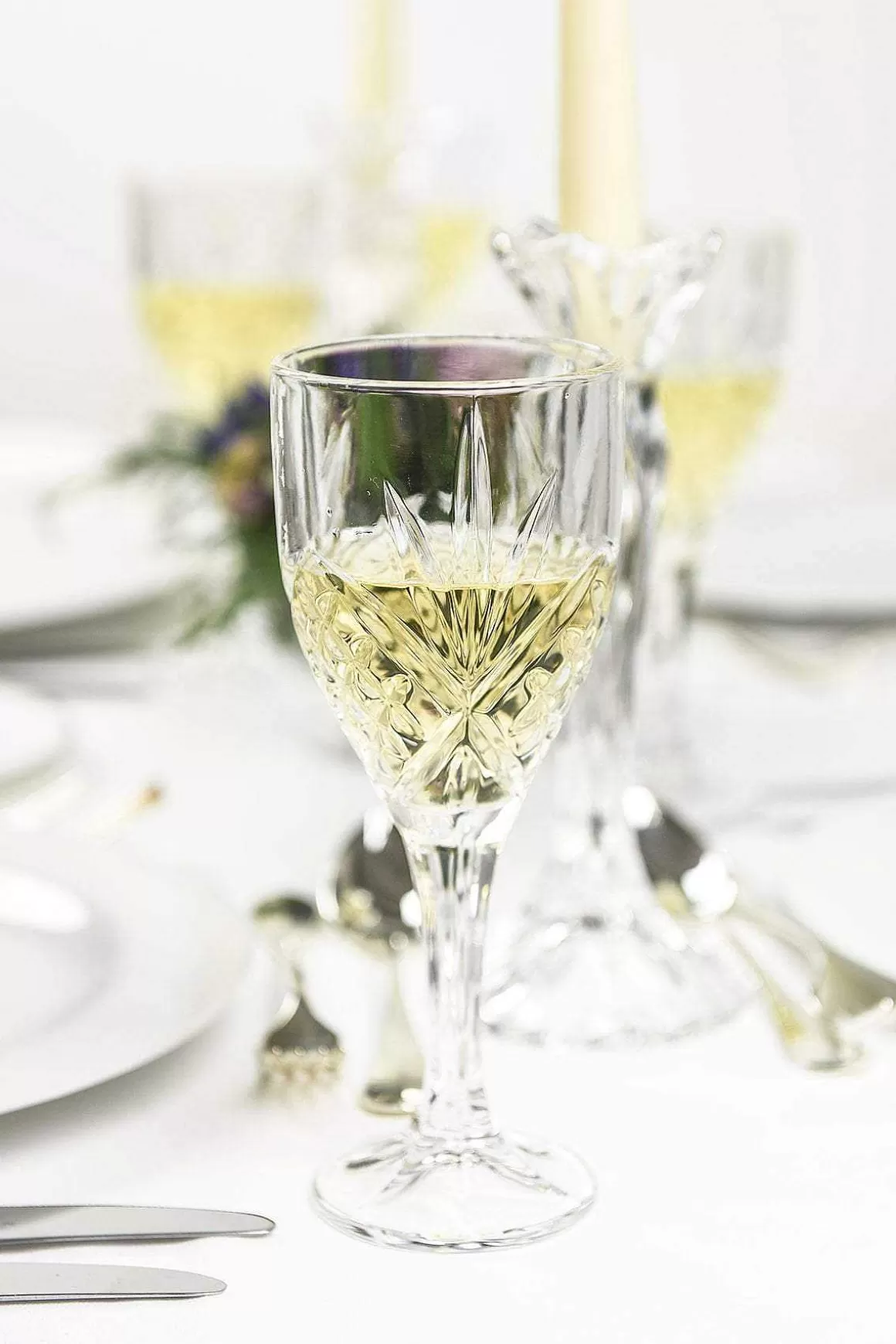Killarney Crystal Trinity Wine Glass Set Cheap