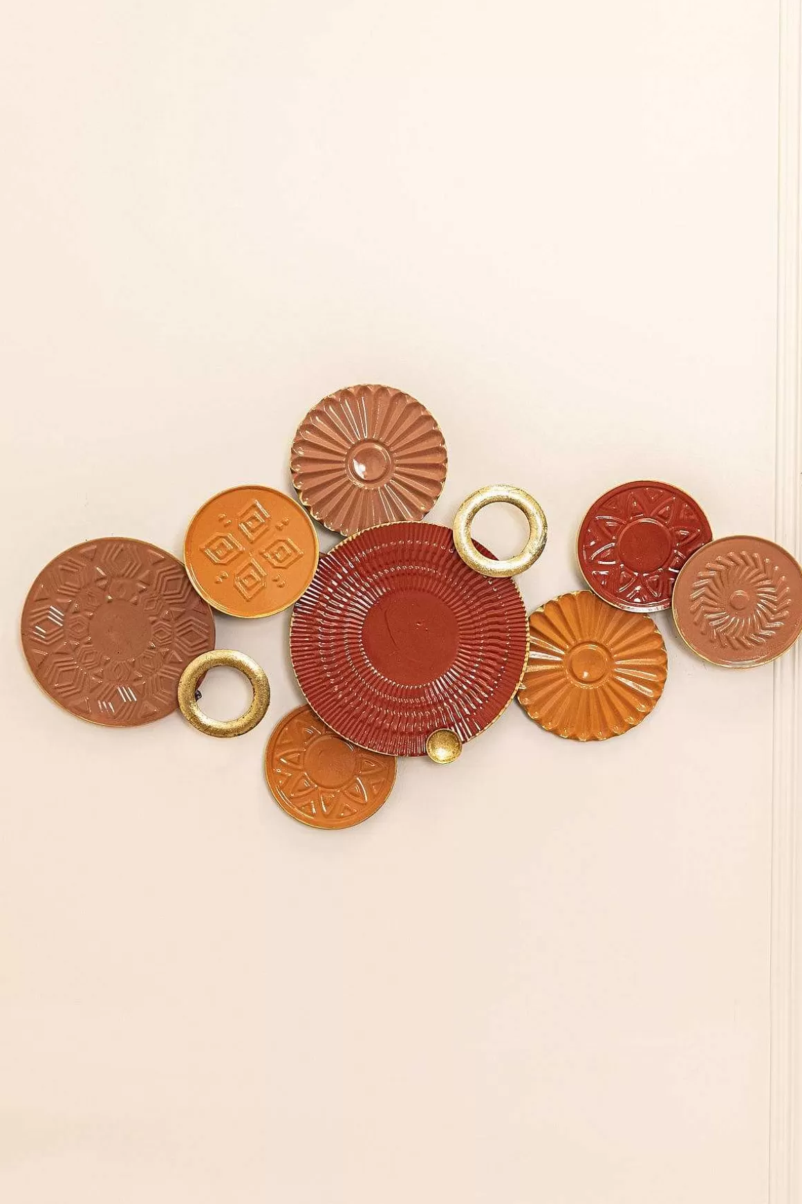 Carraig Donn HOME Urban Orange Metal Wall Art Clearance