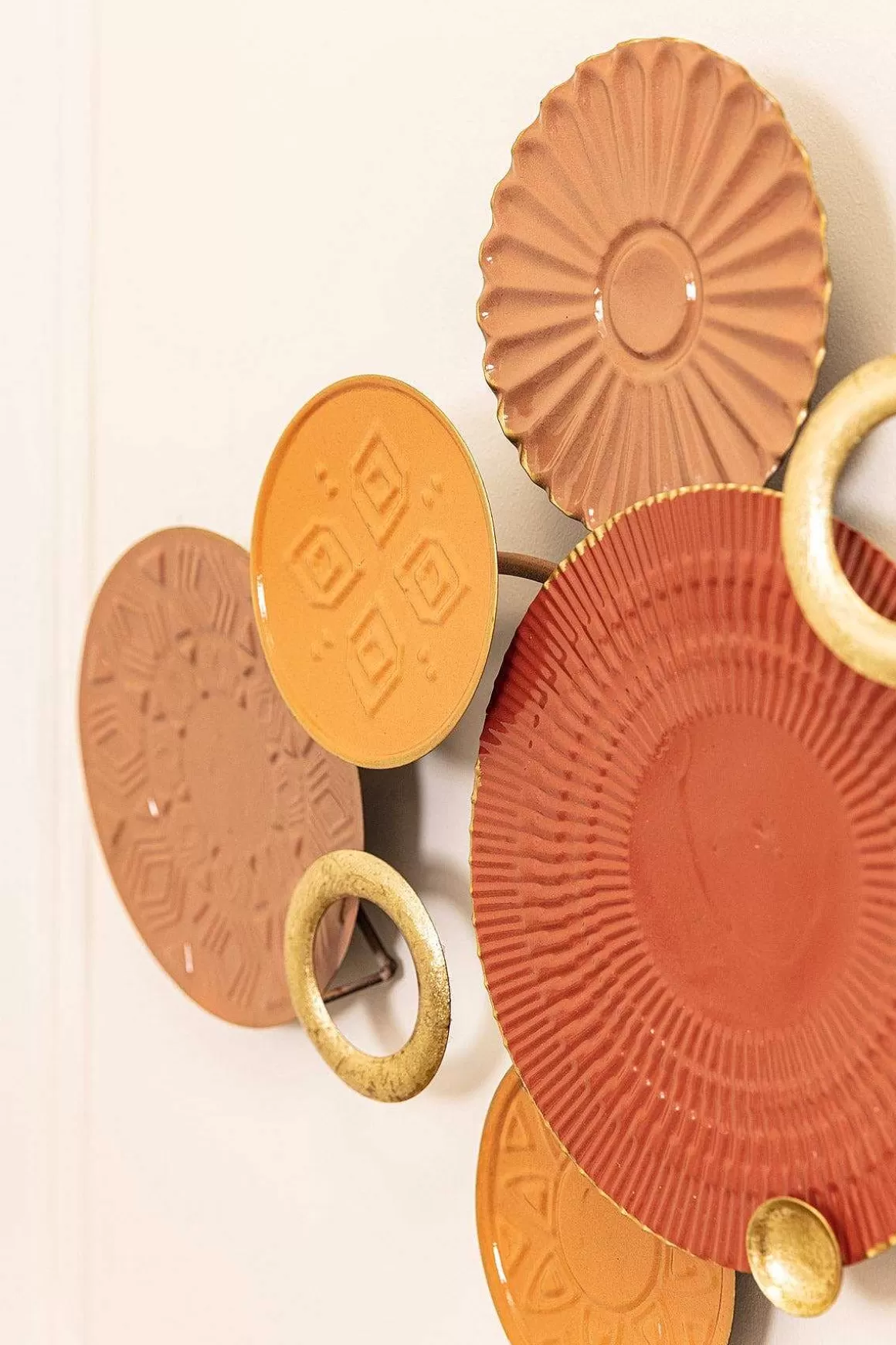 Carraig Donn HOME Urban Orange Metal Wall Art Clearance