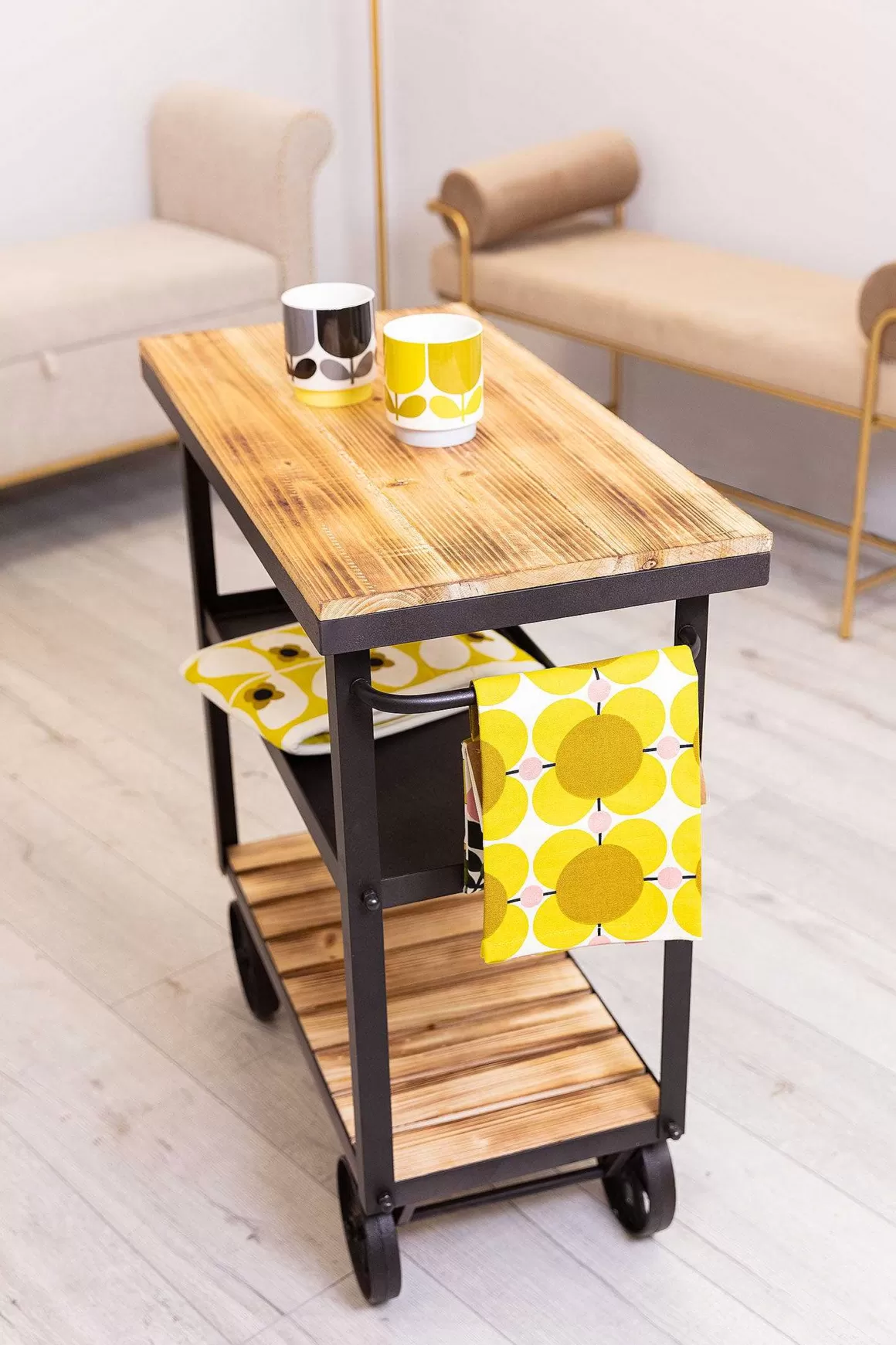 Carraig Donn HOME Wooden Bar Cart Sale